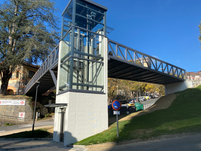 ascensor de cristal