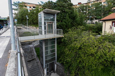 ascensor de cristal