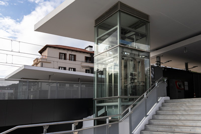 ascensor de cristal