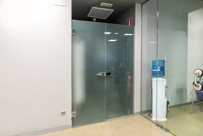 puertas de cristal