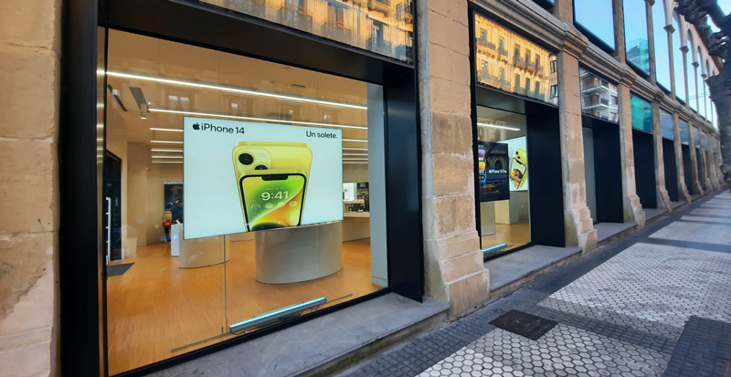 instalación y reparación de escaparates en gipuzkoa